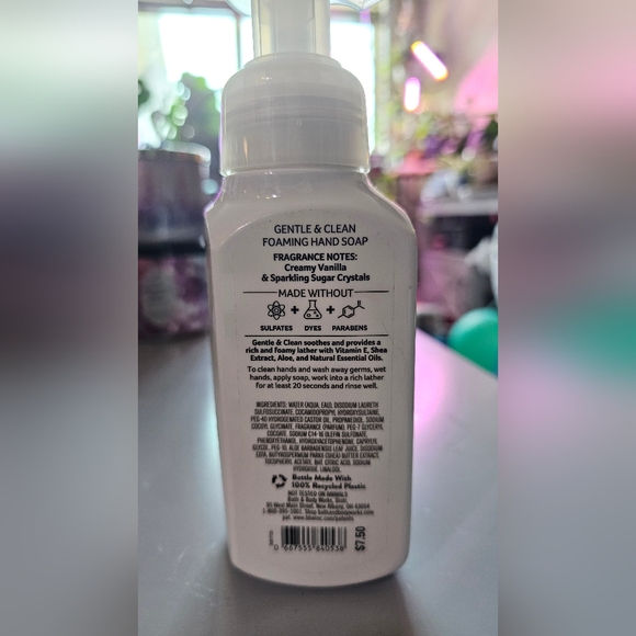 Warm vanilla sugar foaming hand soap - Picture 2 of 2